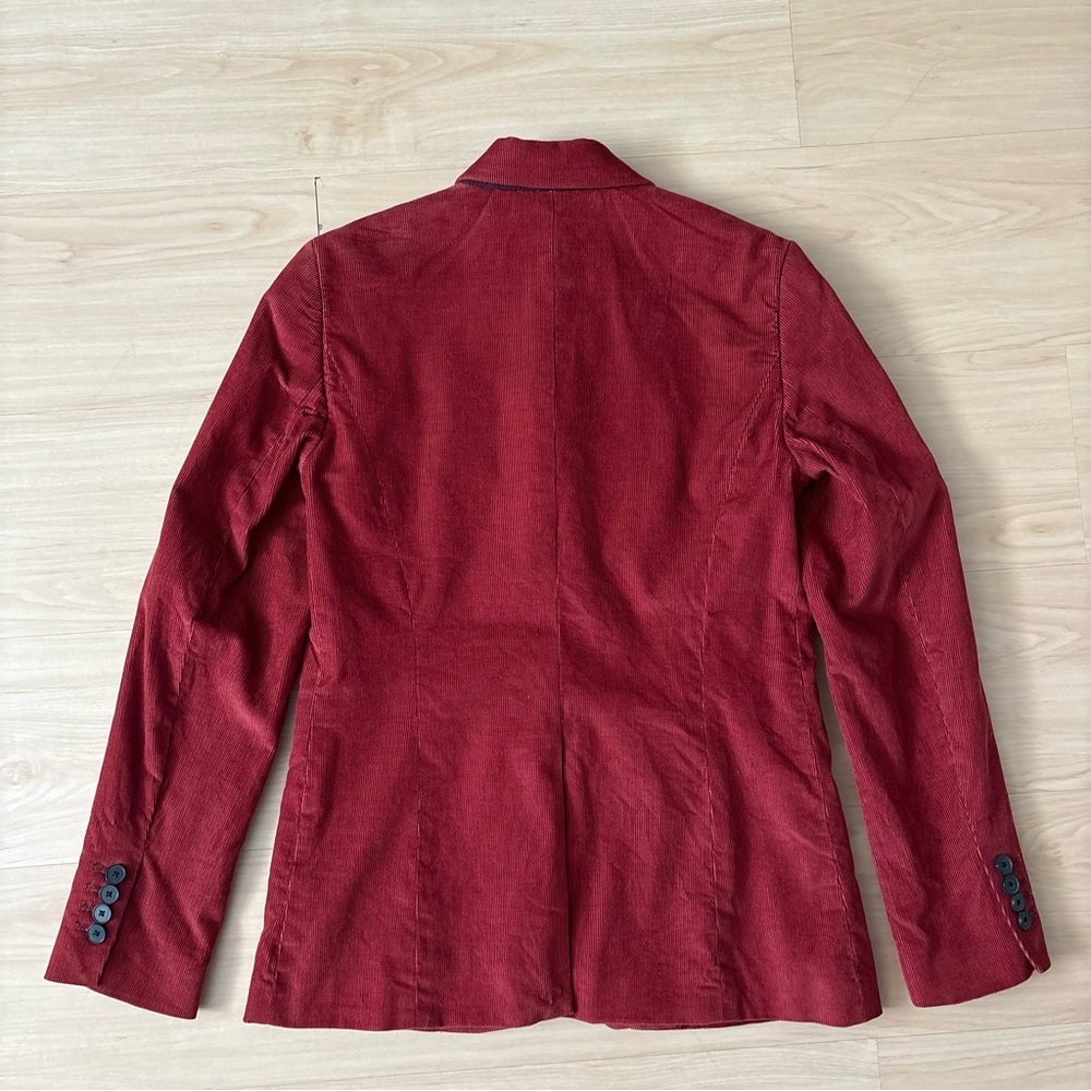 Babaton Rust Corduroy Blazer Women’s Size 4 Aritzia Jacket - Picture 10 of 14
